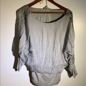 Cute sheer top with lining